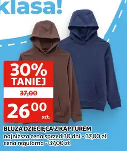 Auchan Bluza Dziecięca z Kapturem oferta