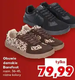 Kaufland Obuwie damskie Barefoot oferta
