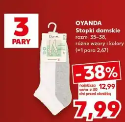 Kaufland Stopki damskie OYANDA oferta
