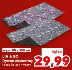 Kaufland Dywan aksamitny oferta