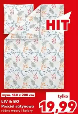 Kaufland Pościel satynowa LIV & BO oferta