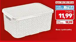 Kaufland Kosz z pokrywką oferta