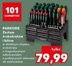 Kaufland Zestaw śrubokrętów i bitów PARKSIDE oferta