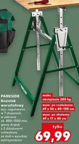 Kaufland Koziółek warsztatowy PARKSIDE oferta