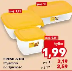 Kaufland FRESH & GO Pojemnik na żywność oferta