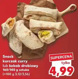 Kaufland Snack kurczak curry lub kebab drobiowy oferta