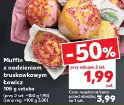 Kaufland Muffin z nadzieniem truskawkowym Łowicz oferta