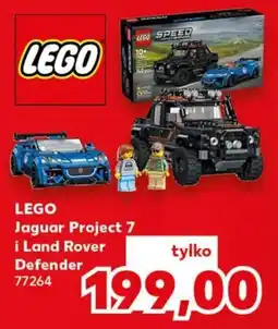 Kaufland LEGO Jaguar Project 7 i Land Rover Defender oferta