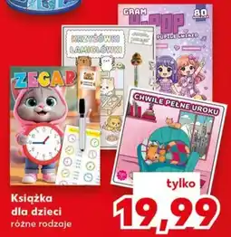 Kaufland Książka dla dzieci różne rodzaje oferta