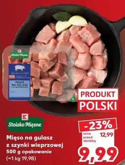 Kaufland Mięso na gulasz z szynki wieprzowej oferta