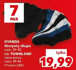 Kaufland OYANDA Skarpety długie oferta