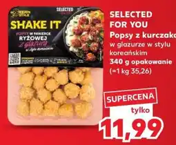 Kaufland Selected for You Popсы z kurczaka w glazurze w stylu koreańskim oferta