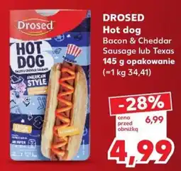 Kaufland Drosed Hot Dog Bacon & Cheddar oferta