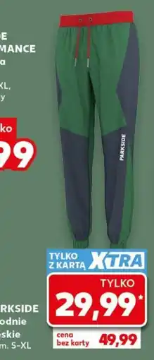 Kaufland Spodnie Parkside oferta