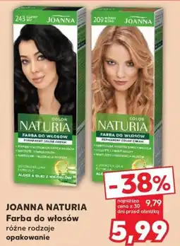 Kaufland JOANNA NATURIA Farba do włosów oferta