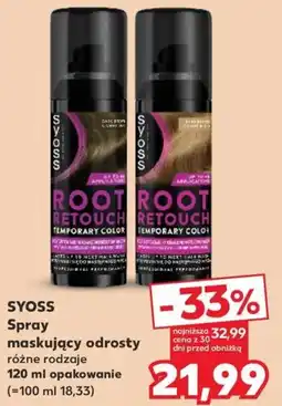 Kaufland SYOSS Spray maskujący odrosty oferta