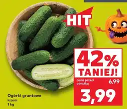 Kaufland Ogórki gruntowe luzem oferta
