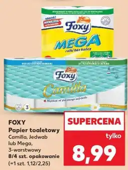 Kaufland Papier toaletowy Camilla, Jedwab lub Mega oferta