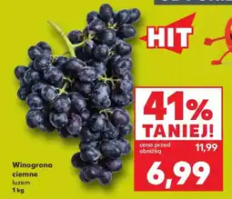 Kaufland Winogrona ciemne luzem oferta