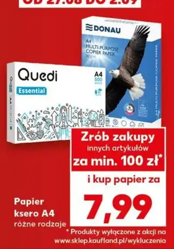 Papier ksero A4