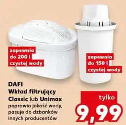 Kaufland DAFI Wkład filtrujący Classic lub Unimax oferta