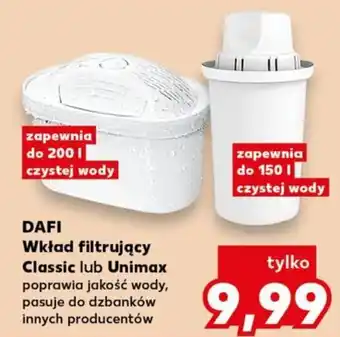 DAFI Wkład filtrujący Classic lub Unimax