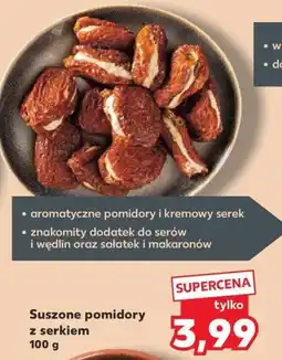 Kaufland Suszone pomidory z serkiem oferta
