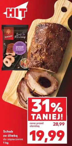 Kaufland Schab ze śliwką oferta