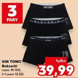 Kaufland Gin tonic bokserki oferta