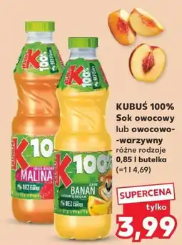 Kaufland KUBUŚ 100% Sok owocowy lub owocowo-warzywny oferta