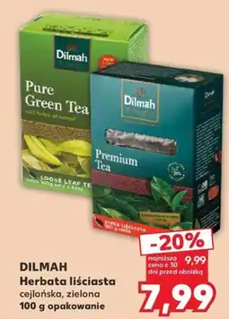 Kaufland Dilmah Herbata liściasta cejłońska, zielona oferta