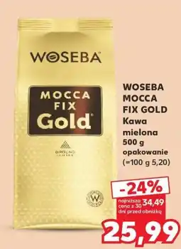 Kaufland Woseba Mocca Fix Gold oferta