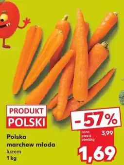 Kaufland Polska marchew młoda oferta