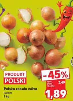 Kaufland Polska cebula żółta oferta