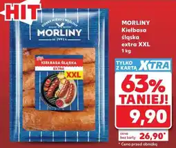 Kaufland Morliny Kiełbasa Śląska Extra XXL oferta