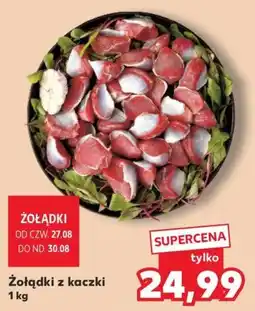Kaufland Żołądkki z kaczki oferta