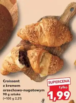 Kaufland Croissant z kremem orzechowo-nugatowym oferta