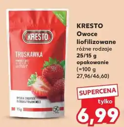 Kaufland KRESTO Owoce liofilizowane oferta