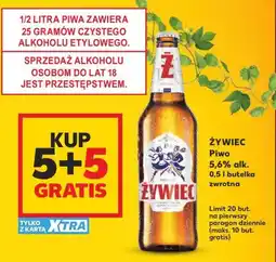 Kaufland Piwo Żywiec 5.6% alk, oferta