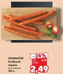 Kaufland Sokołów Kiełbaski śląskie bez osłonki oferta