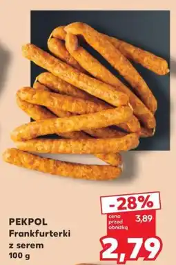Kaufland PEKPOL Frankfurterki z serem oferta