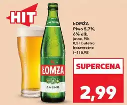 Kaufland Piwo Łomża Jasne oferta