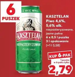 Kaufland Kasztelan Piwo oferta