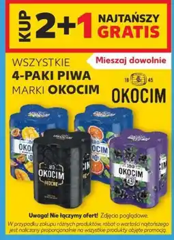 Kaufland 4-Paki Piwa Marki Okocim oferta
