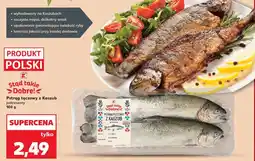 Kaufland Pstrąg tęczowy z Kaszub patroszony oferta