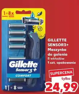 Kaufland Gillette Sensor3+ Maszynka do golenia oferta