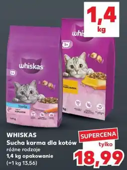 Kaufland WHISKAS Sucha karma dla kotów oferta