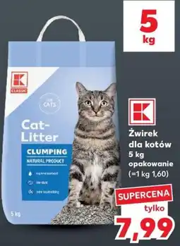 Kaufland Żwirek dla kotów oferta