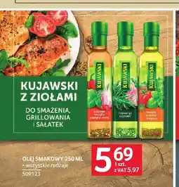 Selgros Olej rzepakowy smakowy Kujawski z rozmarynem i czosnkiem oferta