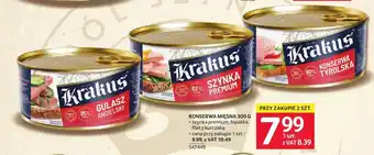 Konserwa mięsna szynka premium Krakus